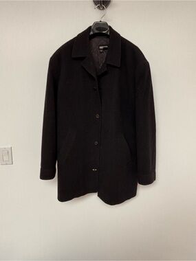 Country Road Classic Black Men’s Wool Coat